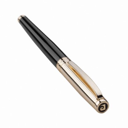 Stylo Pierre Cardin Roller Plaqué Or et Noir – Image 4