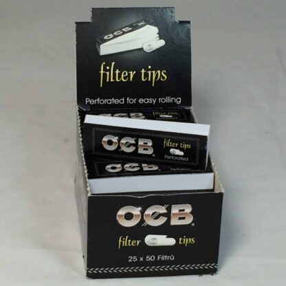 Filtres carton OCB (25 carnets de 50 filtres)