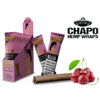 Boite 25 sachets de 2 blunts Cheri (Cerise)