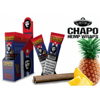 Boite 25 sachets de 2 blunts Revolucion (Ananas)