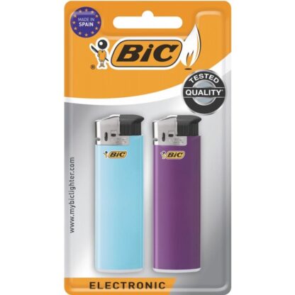 Blister 2 Briquets Bic Electronique Maxi J38