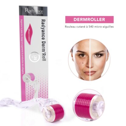 Roller visage Derm'Roll Microneedling Radyance – Image 4