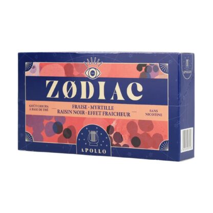 Gout Chicha Zodiac Fraise Myrtille Raisin Noir 200g