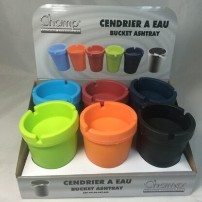 Cendrier à eau (Présentoir de 6 couleurs) – Image 2