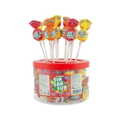 Sucette Fin Fan Fun (Pot de 45)