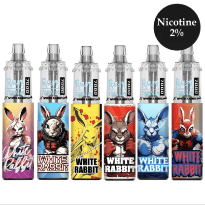 Tornado 15000 Puff White Rabbit 2% Nicotine (100% légale)