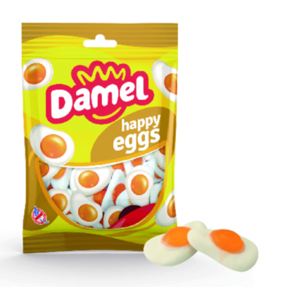 Bonbon Damel Oeuf au Plat 80g (boite de 12 sachets)