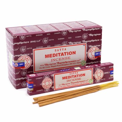 Encens Satya Méditation 15g (12 Paquets)