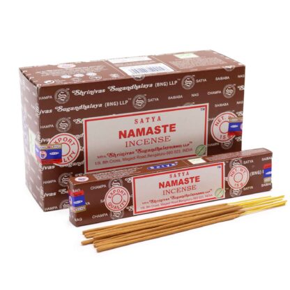 Encens Satya Namaste 15g (12 Paquets)