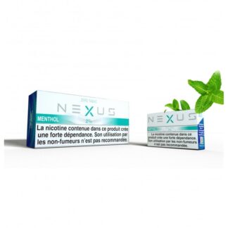 Paquet 20 Sticks Nexus Menthe 2% Nicotine (Cartouche de 10 paquets)