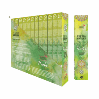 Encens Perma Nature Herba Citronnelle Labellisé Ecocert-Fair Trade 15g (Boite de 12 paquets)