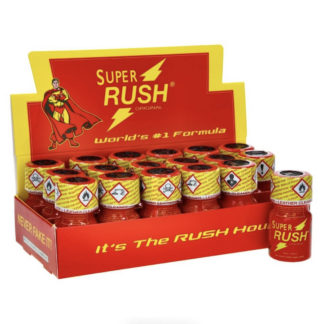 Poppers Super Rush 10ml (présentoir de 18)