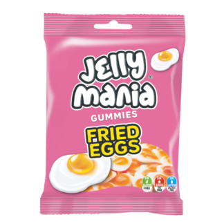 Bonbon Jelly Mania Oeufs Sur Le Plat (18 sachets de 100g)