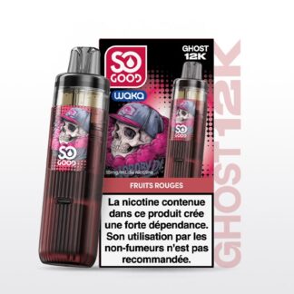 Puff So Good Ghost 12k Fruits Rouges 18mg Nicotine (100% légale)