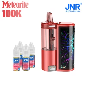 Puff JNR Météorite 100k Blackberry Red Raspberry 2% Nicotine (100% légale)
