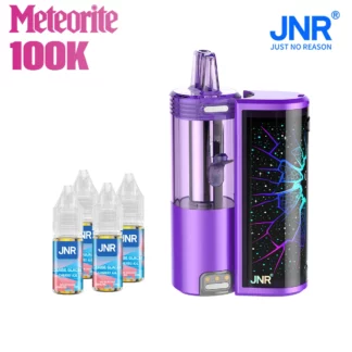 Puff JNR Météorite 100k Cherry Ice 2% Nicotine (100% légale)