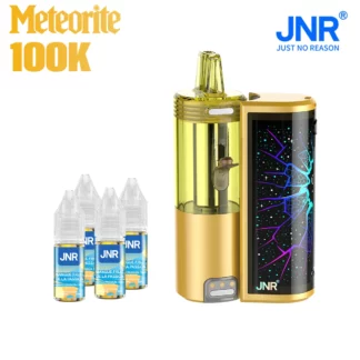 Puff JNR Météorite 100k Mango Passion Fruit 0% Nicotine (100% légale)