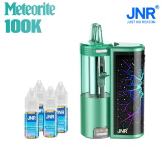Puff JNR Météorite 100k Wild Berries Ice 0% Nicotine (100% légale)
