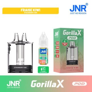 Cartouche Gorilla X + 1x10ml - 20mg - JNR (Saveur : Strawberry Kiwi)