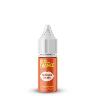 Eliquide Agrumes Givrés - Bio Pure France - Nicotine : 0 mg