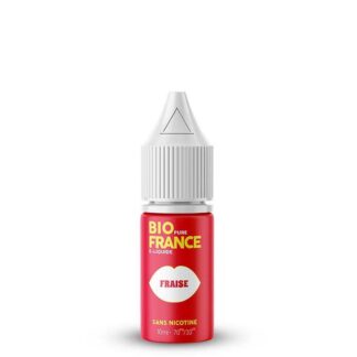 Eliquide Fraise - Bio Pure France - Nicotine : 3 mg