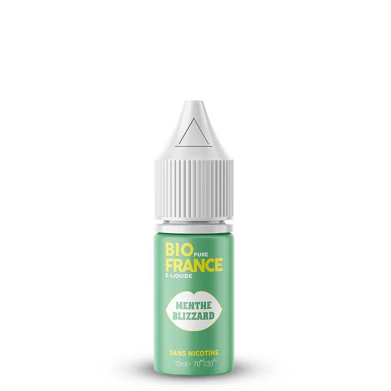 ElIquide Menthe Blizzard - Bio Pure France - Nicotine : 3 mg