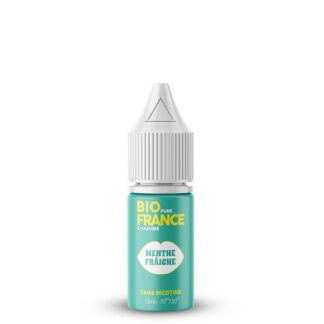 ElIquide Menthe Fraîche - Bio Pure France - Nicotine : 3 mg