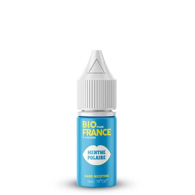 Eliquide Menthe Polaire - Bio Pure France - Nicotine : 0 mg