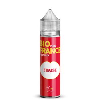 ElIquide Fraise 50ml - Bio Pure France