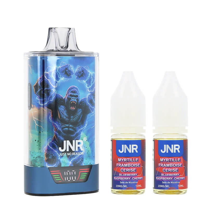 Puff JNR Gorilla X Blueberry Raspberry Cherry 2% Nicotine (100% légale)